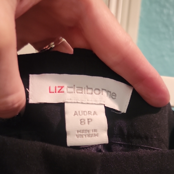 Liz Claiborne Black Trousers - Picture 2 of 3